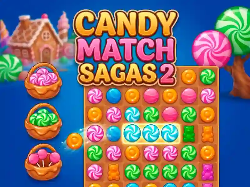 Spel Candy Match Saga 2 aanlyn