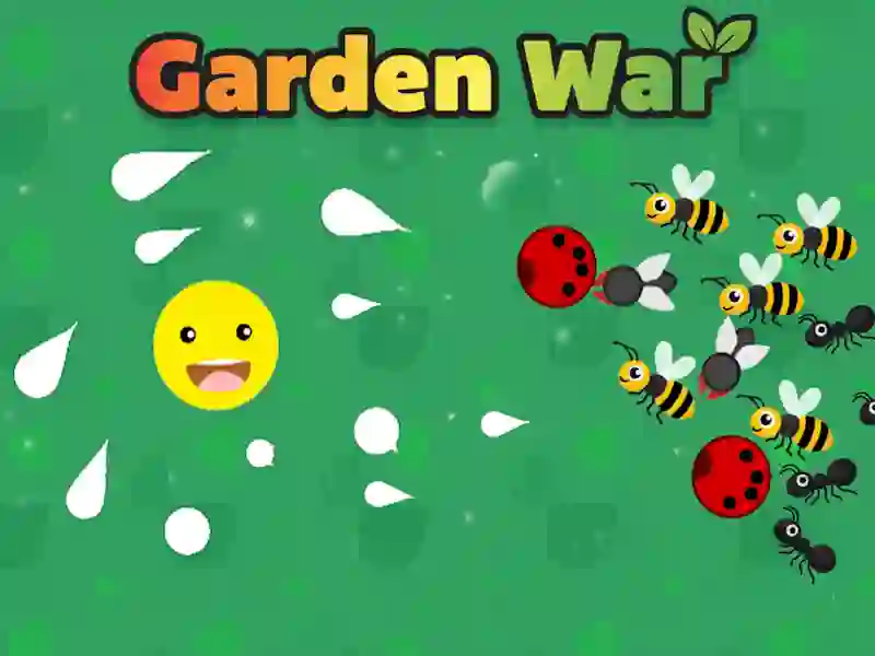 Spel Garden War aanlyn