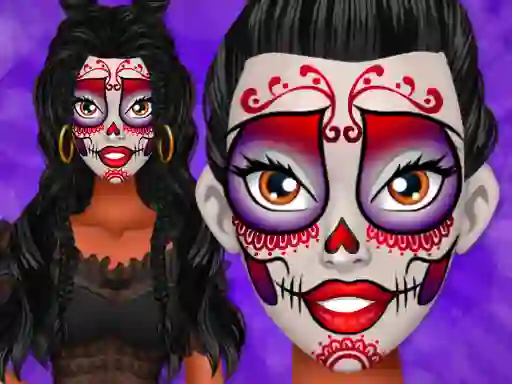 Spel Festival Dia de Muertos aanlyn