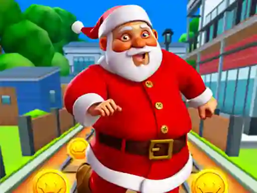 Spel Santa Run aanlyn