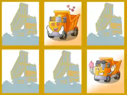 Spel Dump trucks memory aanlyn