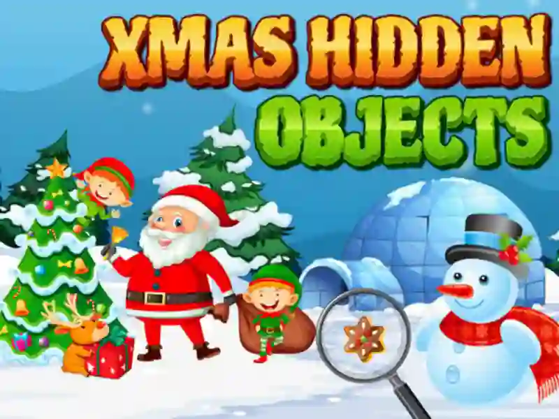 Spel Xmas hidden objects aanlyn