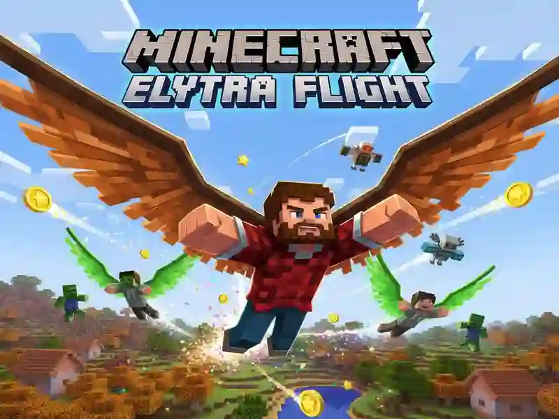 Spel Minecraft: Elytra Flight aanlyn