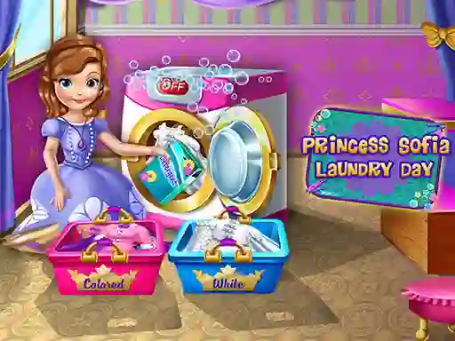 Spel Young Princess Laundry Day aanlyn