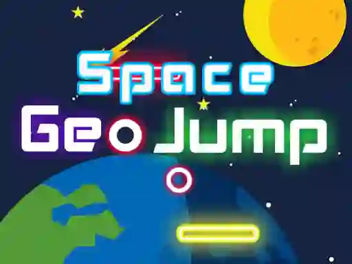Spel Space Geo Jump aanlyn