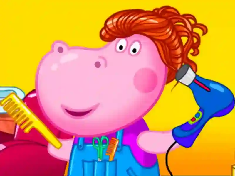 Spel Hippo Hair Salon aanlyn
