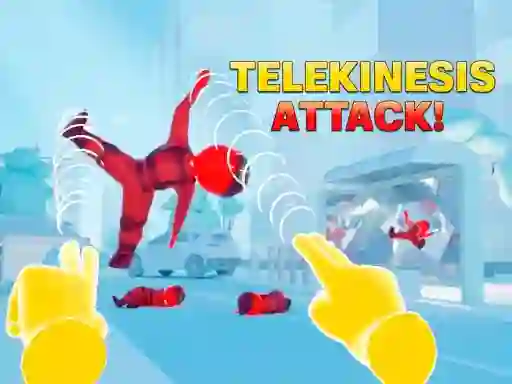 Spel Telekinesis Attack aanlyn