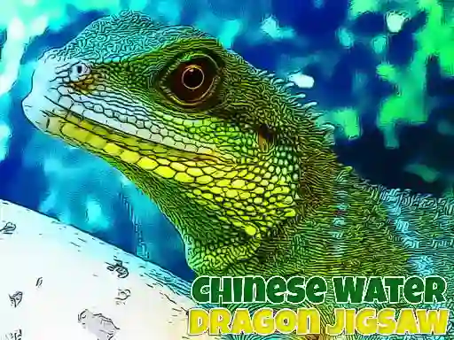 Spel Chinese Water Dragon Jigsaw aanlyn