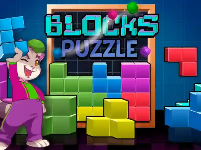 Spel Blocks puzzle aanlyn