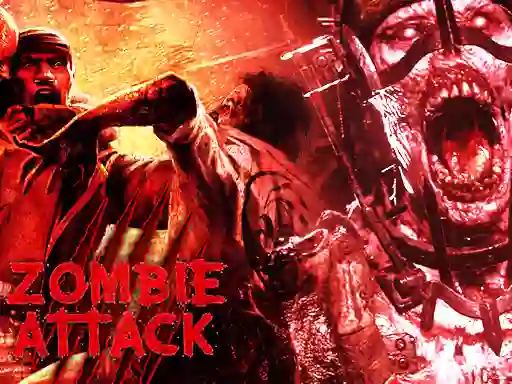 Spel Zombie Attack aanlyn