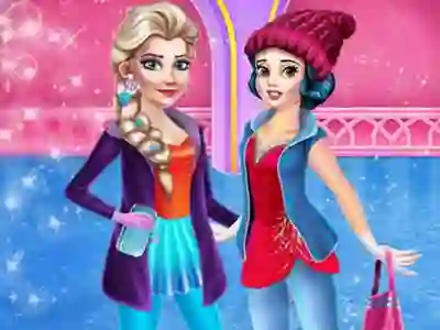 Spel Princess Winter Activities aanlyn