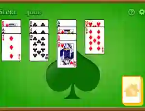 Spel Aces Up Solitaire aanlyn