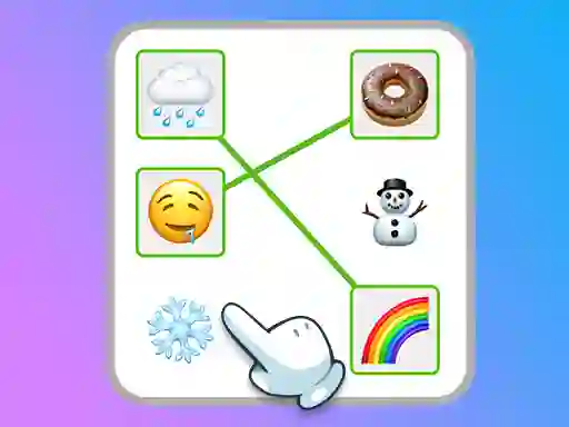 Spel Emoji Match aanlyn