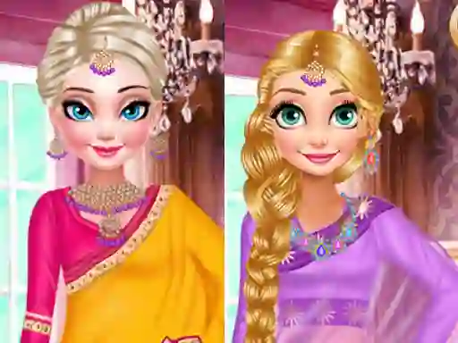 Spel Indian Couple Wedding aanlyn