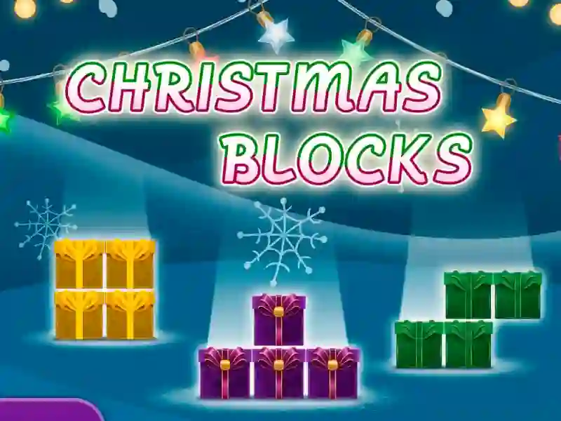 Spel Christmas Blocks aanlyn