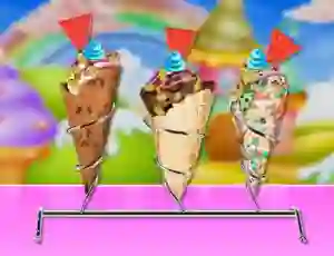 Spel Homemade Ice Cream Cooking aanlyn