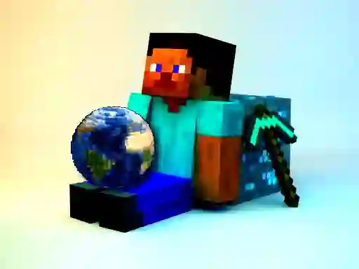 Spel Mineblock Earth Survival aanlyn