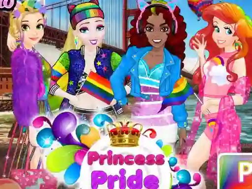 Spel Princess Pride Day aanlyn