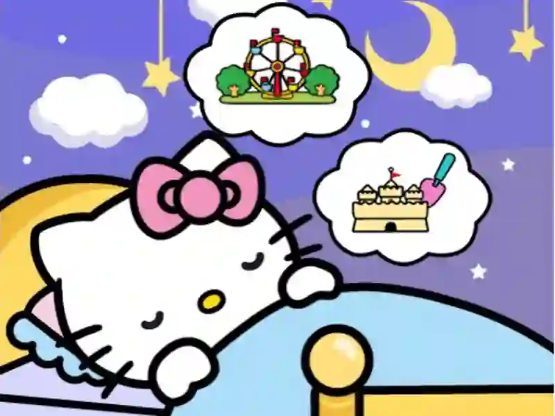 Spel Hello Kitty Good Night aanlyn