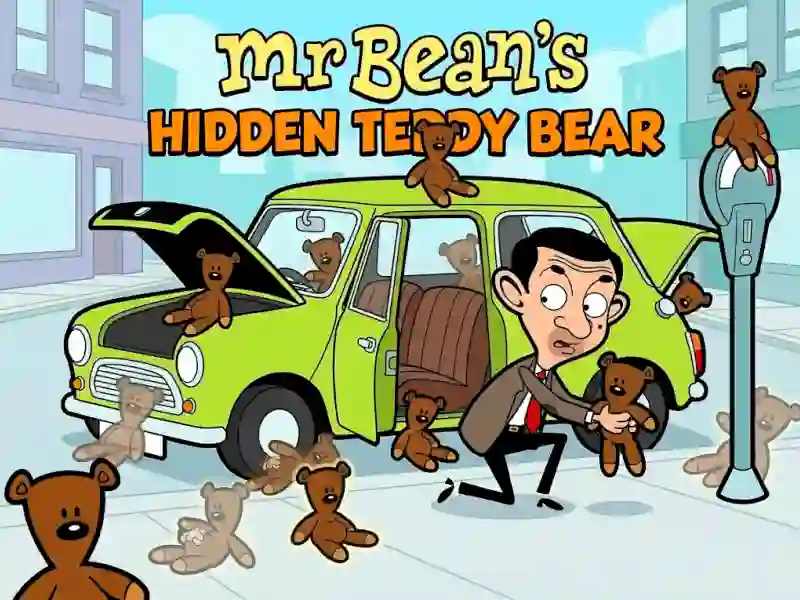 Spel Mr Bean Car Hidden Teddy Bear aanlyn