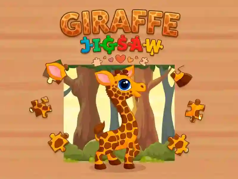 Spel Giraffe Jigsaw aanlyn