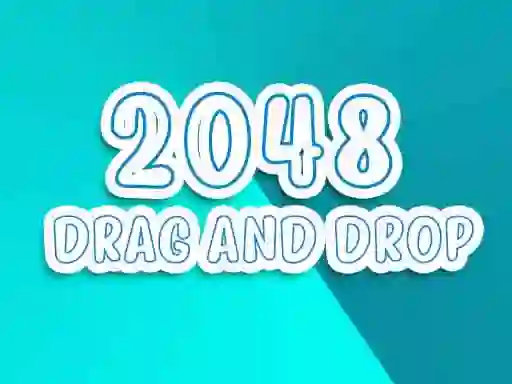 Spel 2048 Drag'nDrop aanlyn