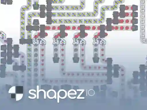 Spel Shapez. io aanlyn