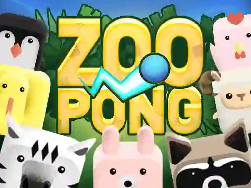 Spel Zoo Pong aanlyn