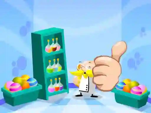 Spel Crazy Professor Bubble aanlyn