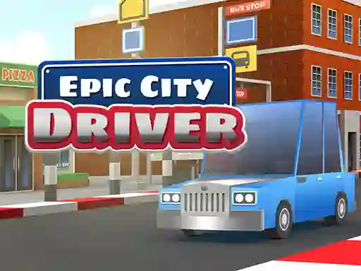 Spel Epic City Driver aanlyn