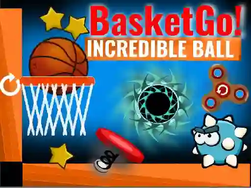 Spel Basket Go! Incredible BasketBall aanlyn