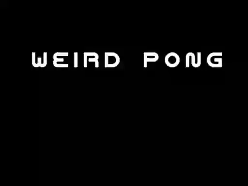Spel Weird Pong aanlyn