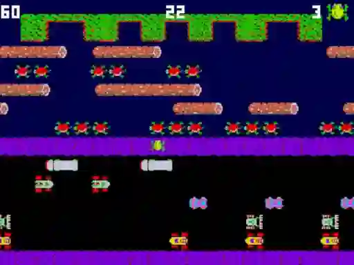 Spel Clumpsy Frogger 2D aanlyn