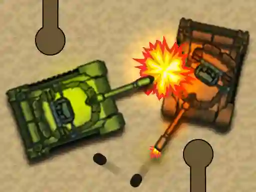 Spel Micro Tank Wars aanlyn