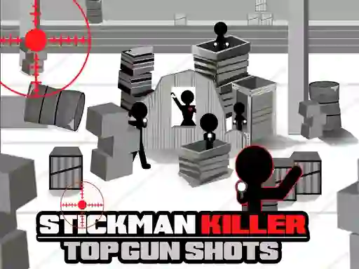 Spel Stickman Killer Top gun Shots aanlyn