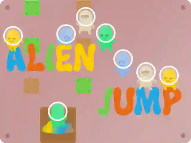 Spel Alien Jump aanlyn