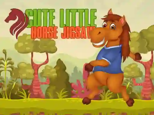 Spel Cute Little Horse Jigsaw aanlyn