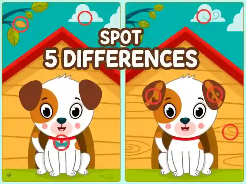 Spel Spot 5 Differences aanlyn