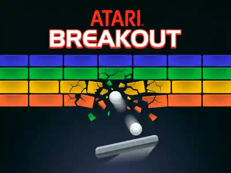 Spel Atari Breakout aanlyn