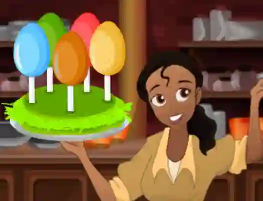 Spel Princess Easter Egg Decoration aanlyn