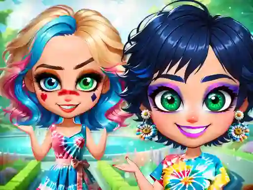 Spel Tie-Dye Explosion of Color aanlyn