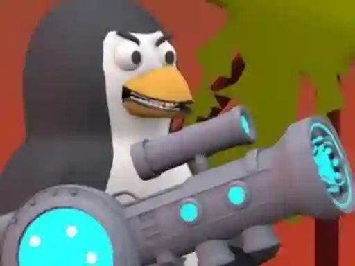 Spel Penguin Battle aanlyn