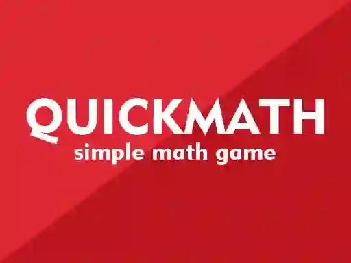 Spel Quickmath aanlyn