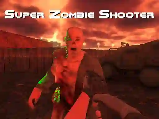 Spel Super Zombie Shooter aanlyn