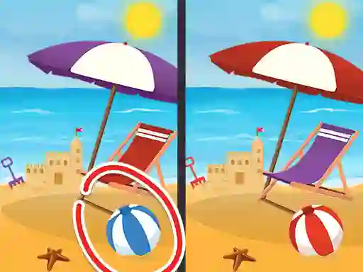 Spel Spot The Difference Seasons aanlyn