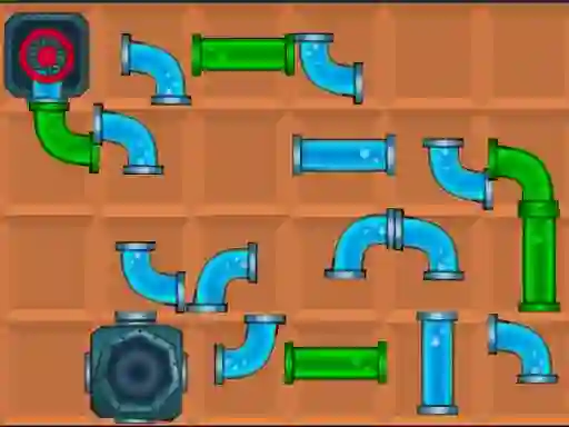 Spel Connect the Pipes 2d aanlyn