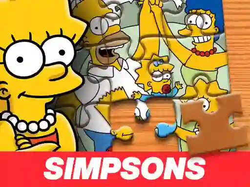 Spel Simpson Jigsaw Puzzle aanlyn