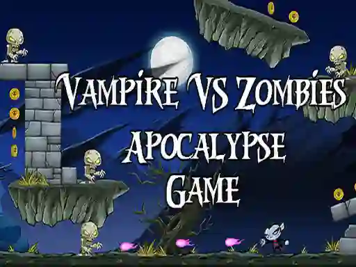 Spel Vamp kid vs The Zombies apocalipse aanlyn