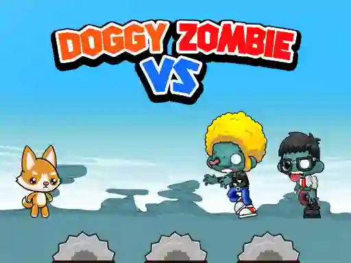 Spel Doggy Vs Zombies aanlyn