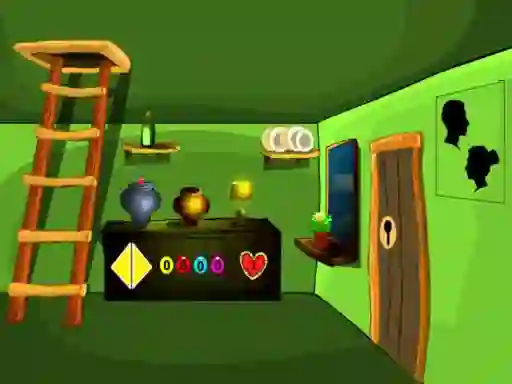 Spel Secret House Escape aanlyn